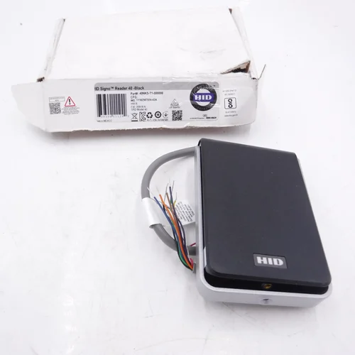 HID Signo 40 HID Access Card Reader, Black