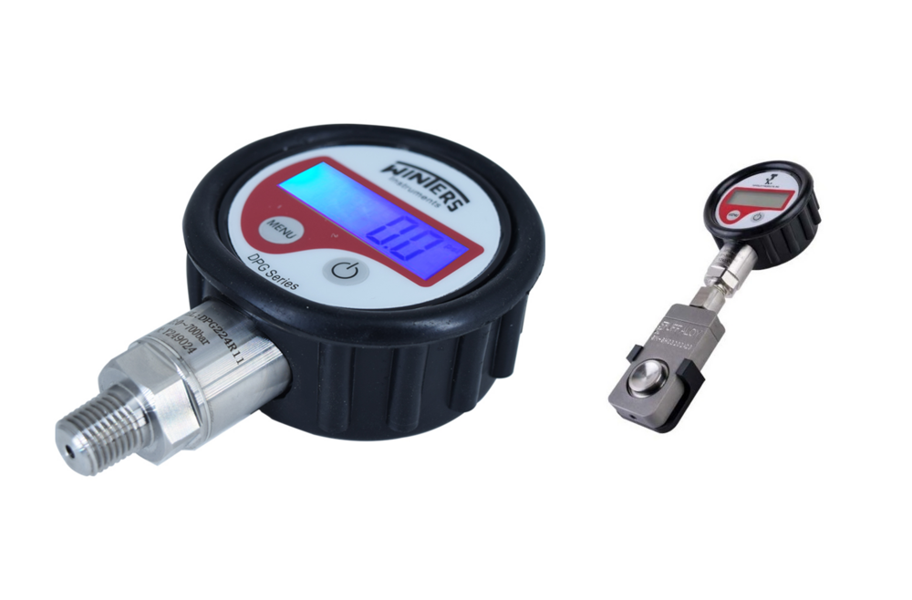 Winters Instruments Canada Digital Pressure Gauge MODEL DPG208 RANGE 30 Inch/0/200 PSI