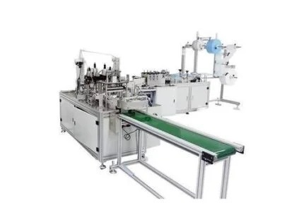 Automatic 3 Ply Mask Making Machine - Color: Multiple