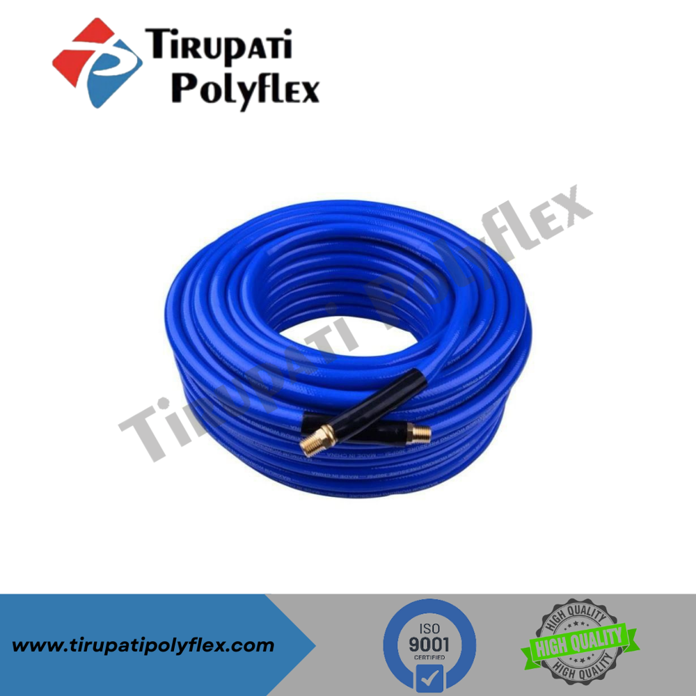 Tirupati 1 Inch Pvc Braided Pipe, 30 M - Color: Transparent