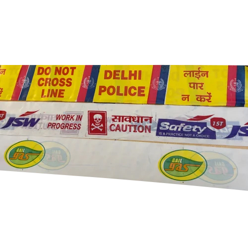 Underground Cable Warning Tape - Color: Yellow Black