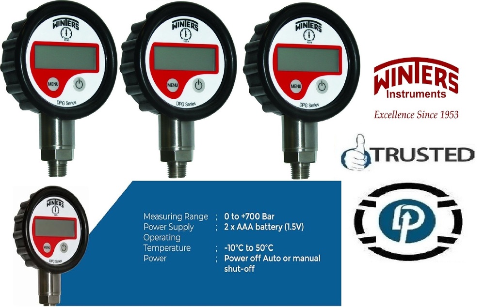 Winters Canada Digital Pressure Gauge DPG208 Dealers in Bangalore