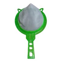 Plastic Water And Milk Strainer - Color: Green