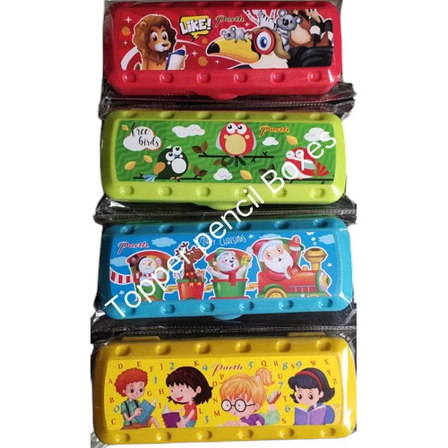 Plastic Topper Pencil Box - Feature: High Quality
