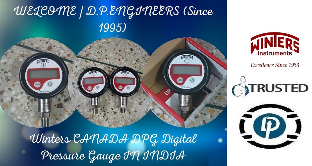 Winters Canada Digital Pressure Gauge DPG210 Dealers Near Mumbai