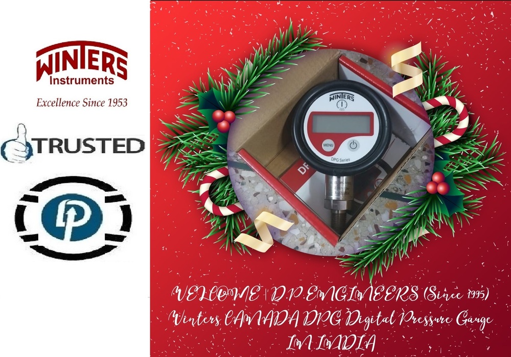 Winters Canada Digital Pressure Gauge DPG210 Dealers Near Mumbai
