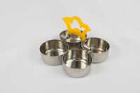 22g 3 Size 4 Vati Fancy Molding Holder - Color: Silver