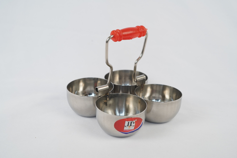 3 Size Matka Molding Stand - Color: Silver & Red