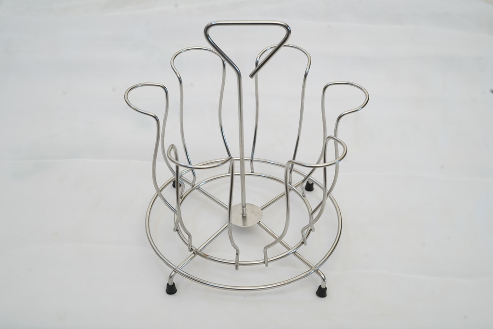 Round Popular Glass Stand - Capacity: 0.5 Kg
