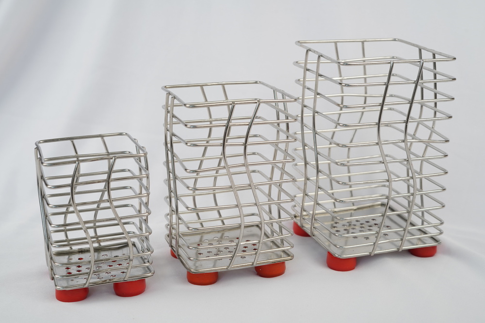 Ss Square Spoon Stand - Material: Steel