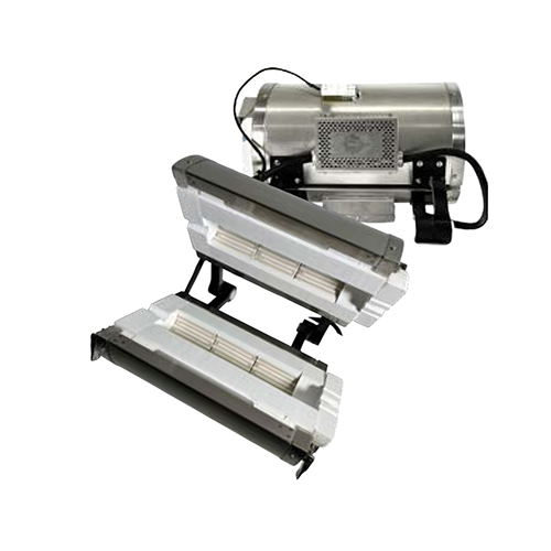 Split Tube Furnace - Color: Silver