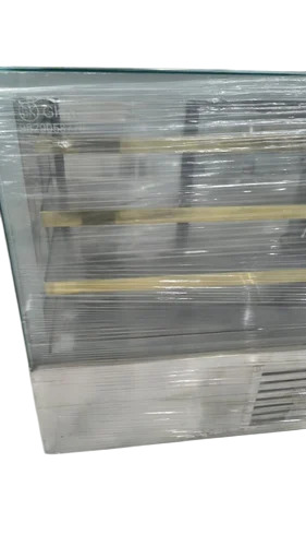 Food Display Counter - Color: Silver
