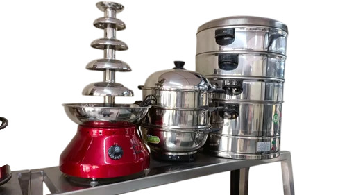 Electric Momo Steamer - Interior Coating: Yes