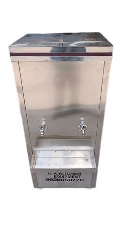 Stainless Steel Commercial Water Cooler - Color: Silver