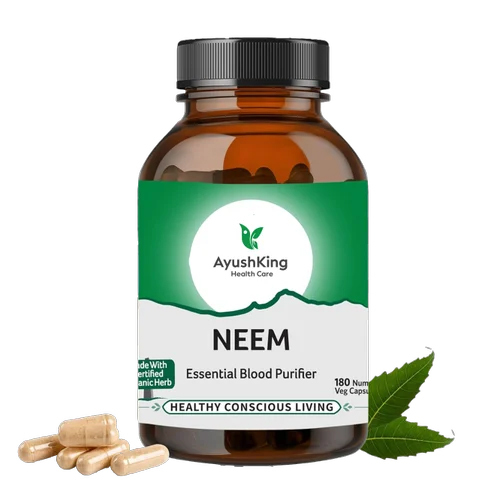Neem Essential Blood Purifier Capsules - Age Group: Suitable For All