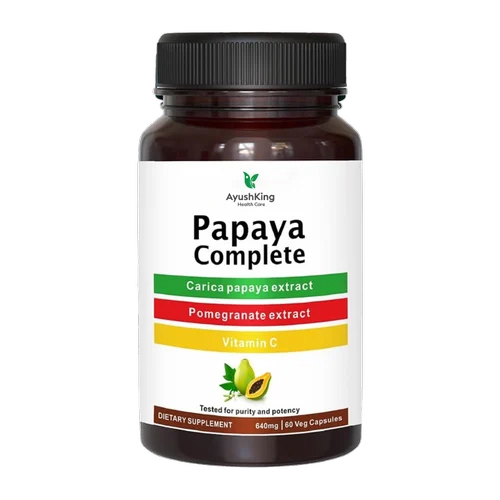 Papaya Complete Capsules - Age Group: Suitable For All