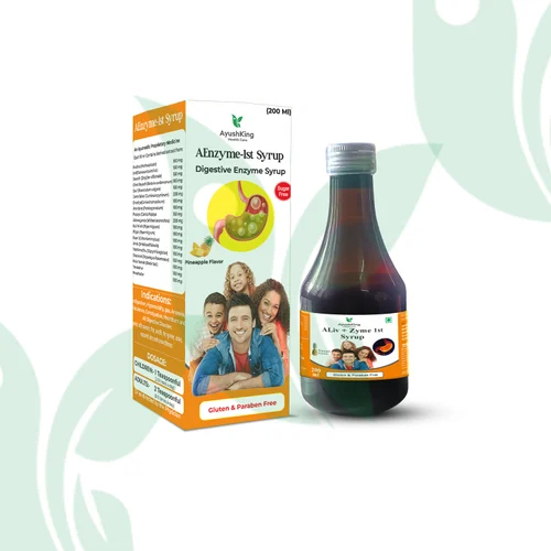 200Ml Aenzyme 1St Digestive Enzyme Syrup - Age Group: Suitable For All