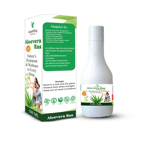 Ayushking Health Care Aloevera Ras - Age Group: Suitable For All Ages