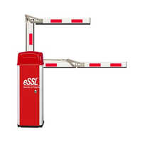 Bending Arm Boom Barrier - Application: Security