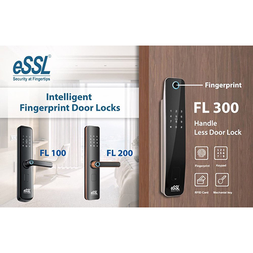 Biometric Handle Less Door Lock