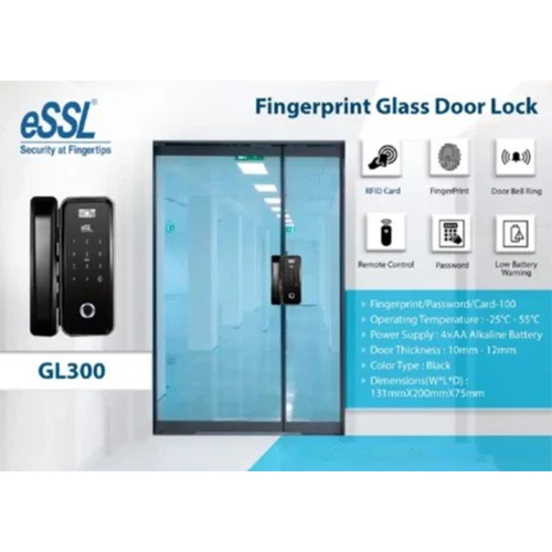 Fingerprint-Glass Door Lock