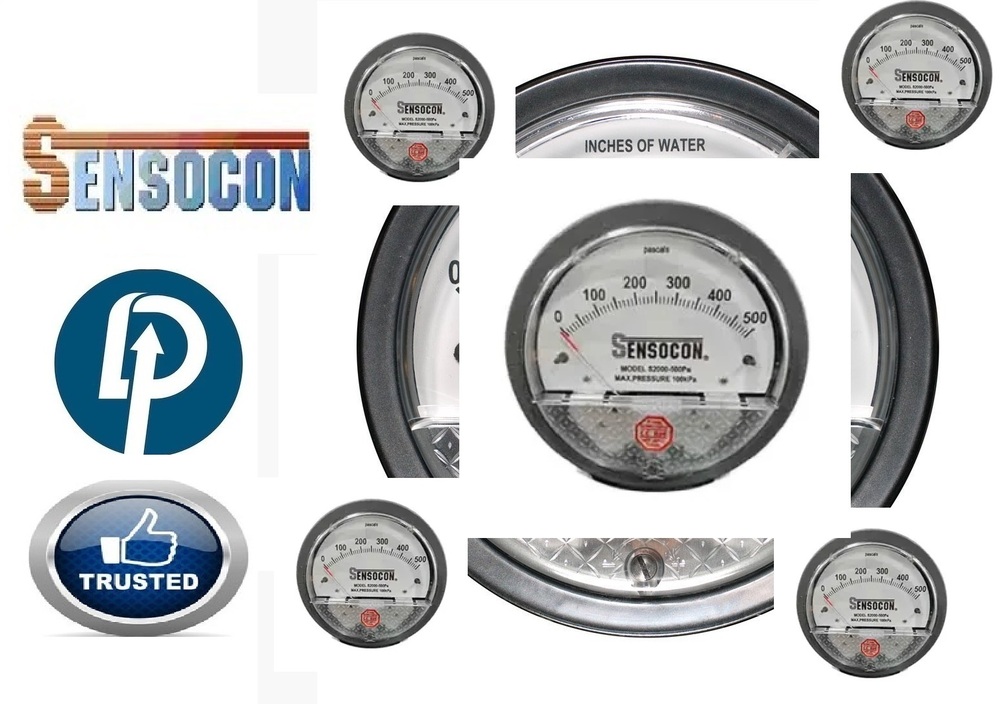 Sensocon Make Differential Pressure Gauge Near Dhenkanal Odisha
