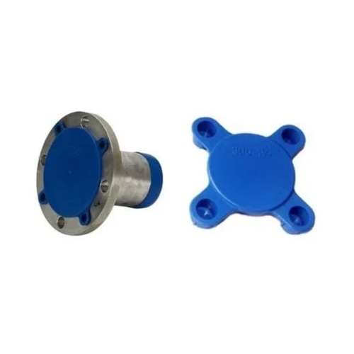 Leg Type Flange Cover - Color: Blue