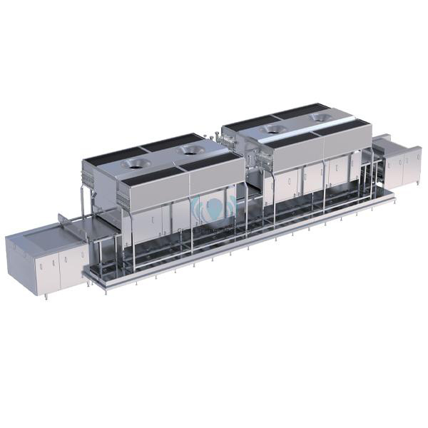 Industrial Air Blast IQF Tunnel Freezer