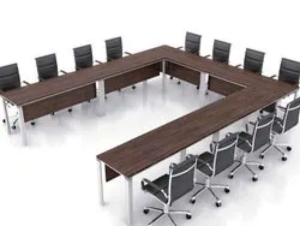 Modular Office Conference Table - Cover Material: Required Based