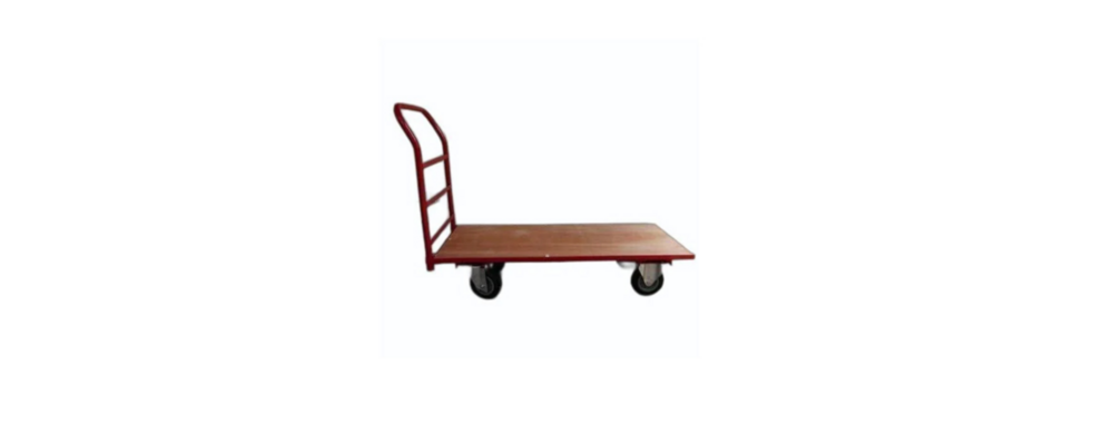 Stainless Steel Platform Trolley - Max Load >500kg, Standard Size, Manual Operation | Durable Design For Heavy-duty Industrial Use