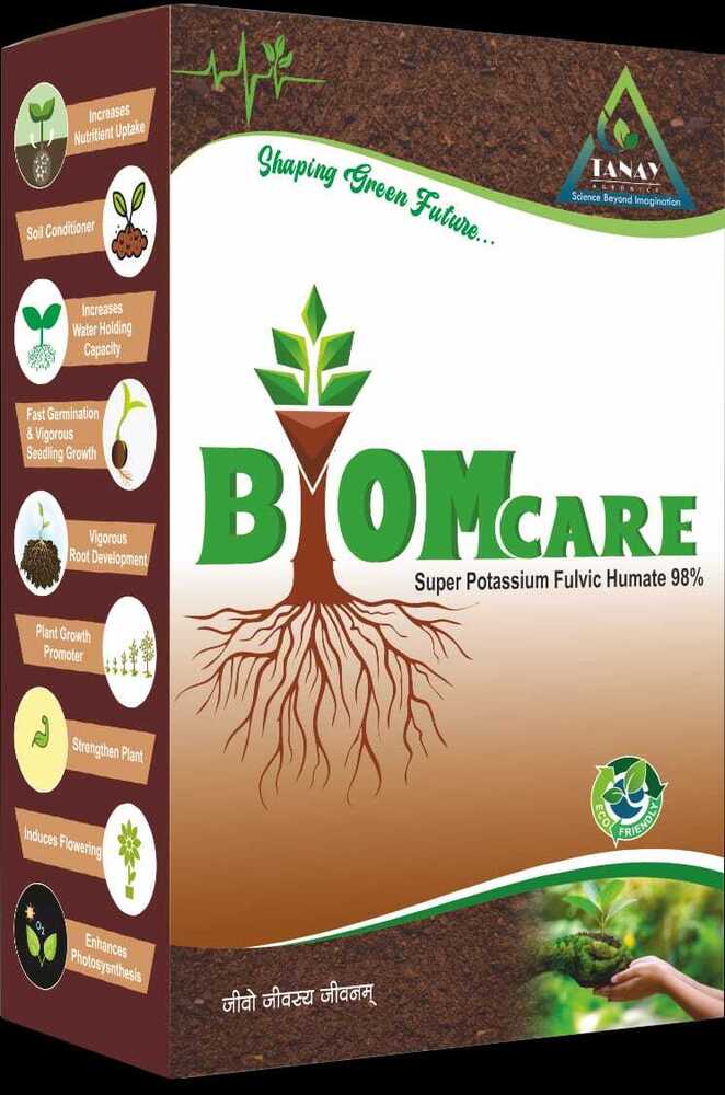 Biomcare Super Potassium Fulvic Humate 98% - Application: Agriculture