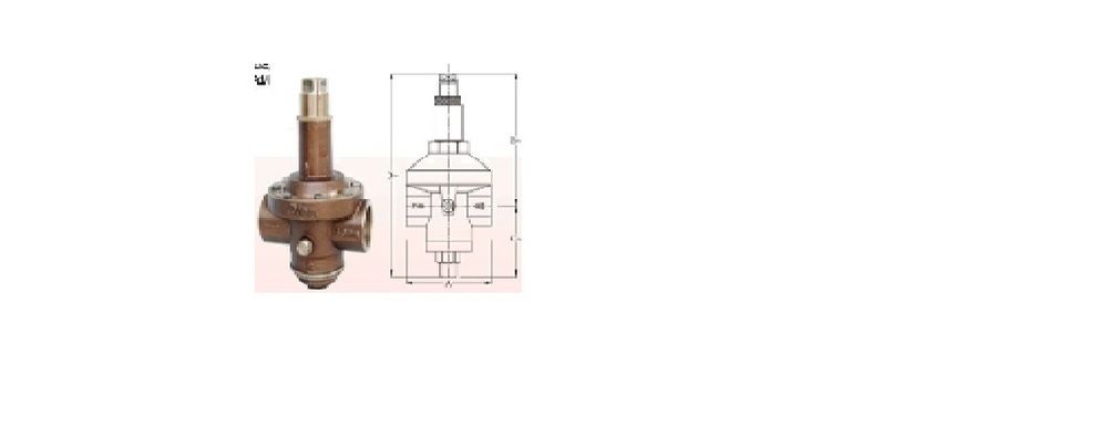 Bronze Pressure Reducing Valve - Application: Water