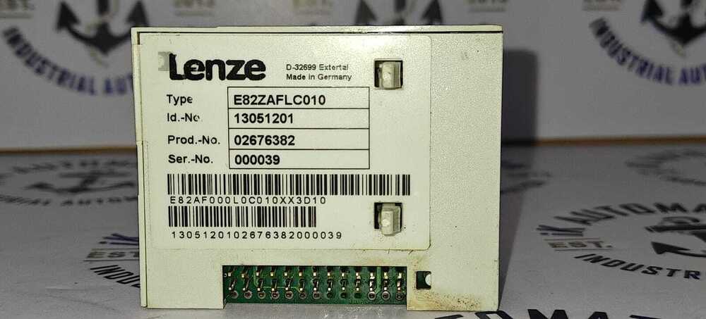 Lenze E82zaflc010 - Used Drive Controller | Precision Performance, Reliable Operation, Robust Build Quality