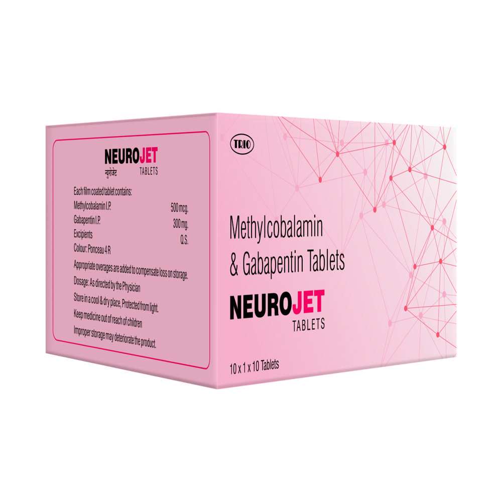 Gabapentin 300 mg & Methyl cobalamin 500 mcg Tablets