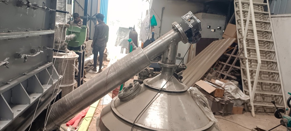 Biomass Pyrolysis Plant - Color: Silver