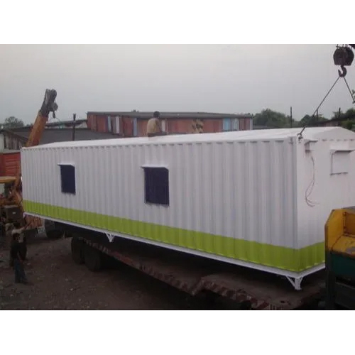 Steel Porta Cabin - Color: White