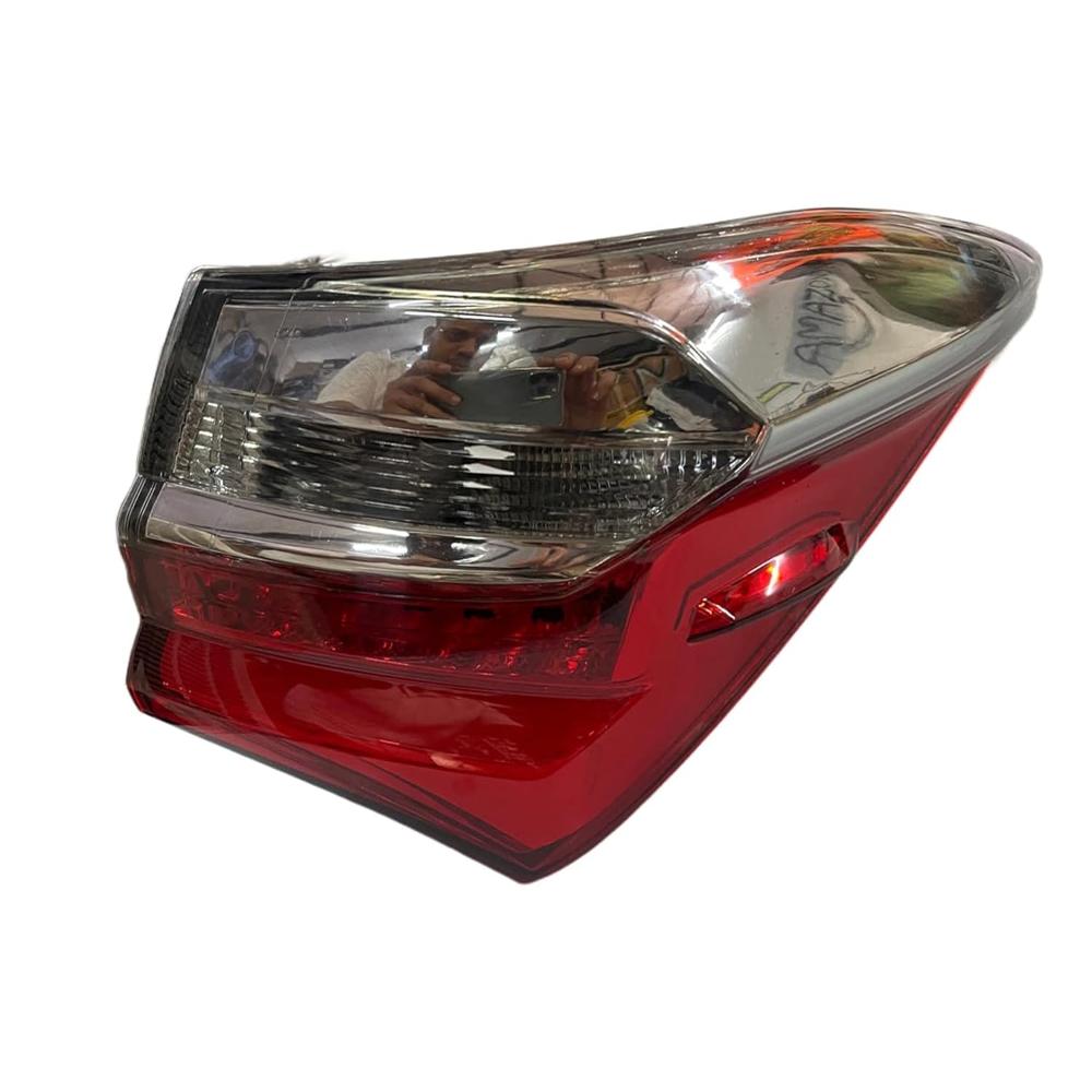 K D Tail Light/Back Light Assembly For Toyota Corolla Altis Type 4 (2017-2020) - Body Material: Plastic