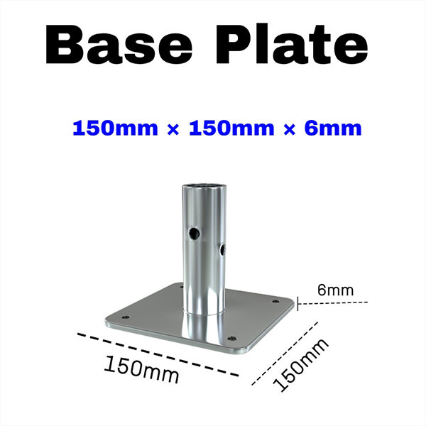 High Grade Base And Sole Plate - Height: 6 Millimeter (Mm)