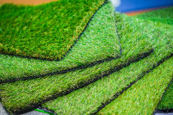 Artificial Grass - Polyethylene, 20mm Pile Height, 5/8" Gauge, Latex Backing | Anti-aging, Antibacterial, Easy To Install, Waterproof, Fireproof