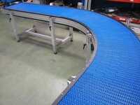 Plastic Modular Belt - Color: Steel