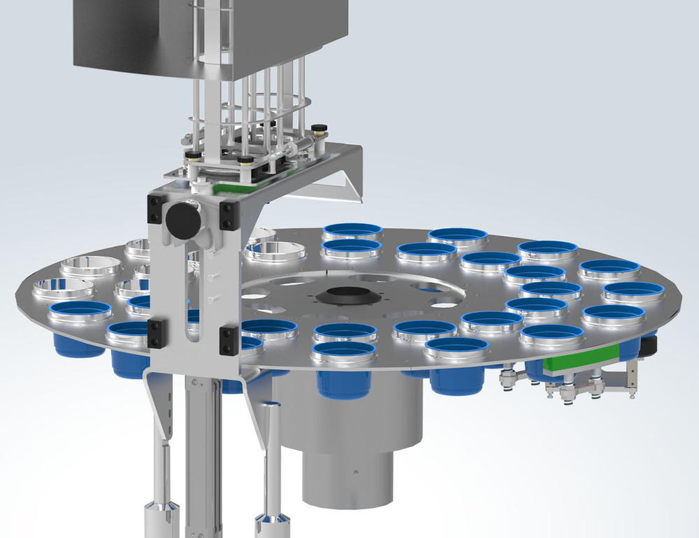 Rotary Cup Filler Machine - Filling Material: Liquid