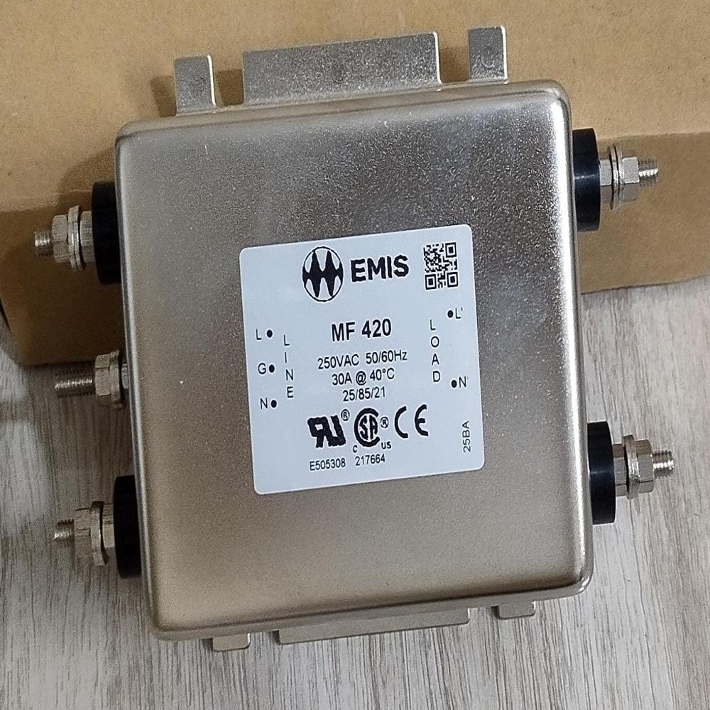 Emi Filters Emis Mf 420 250vac 50/60hz 30a. - Color: Silver