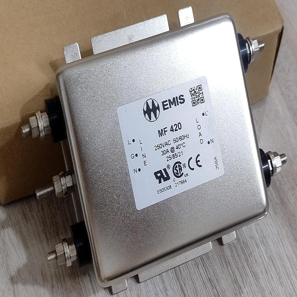 Emi Filters Emis Mf 420 250vac 50/60hz 30a. - Color: Silver