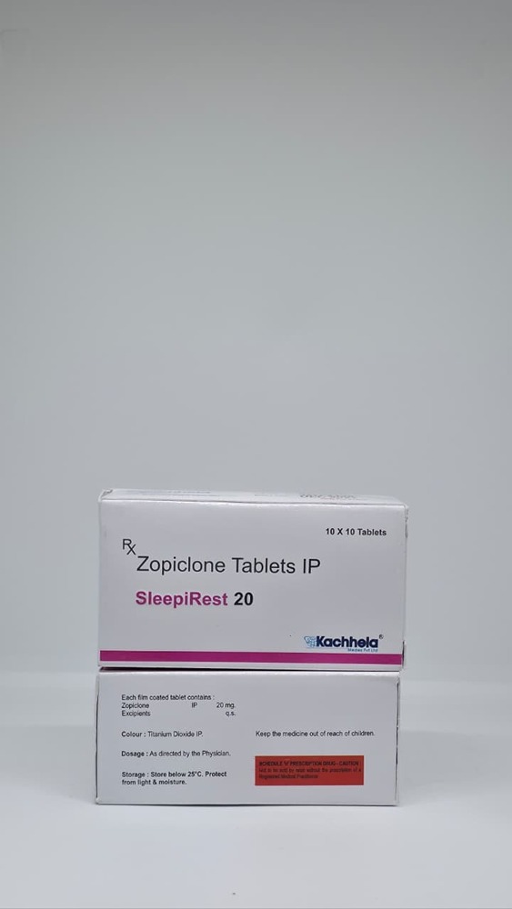 Zopiclone Tablets - Drug Type: Generic Drugs