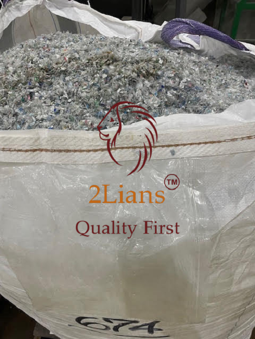 Pet Bottle Flakes - Color: Natural