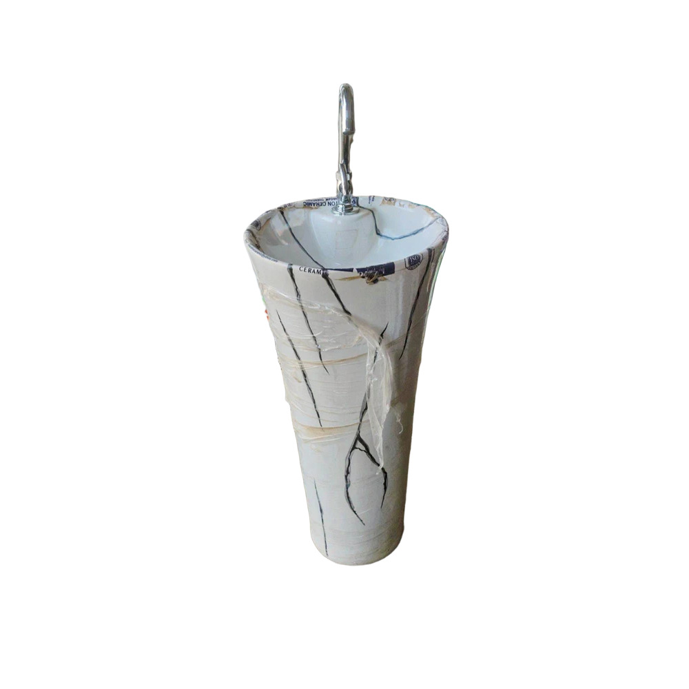 Ceramic Basin - Color: White