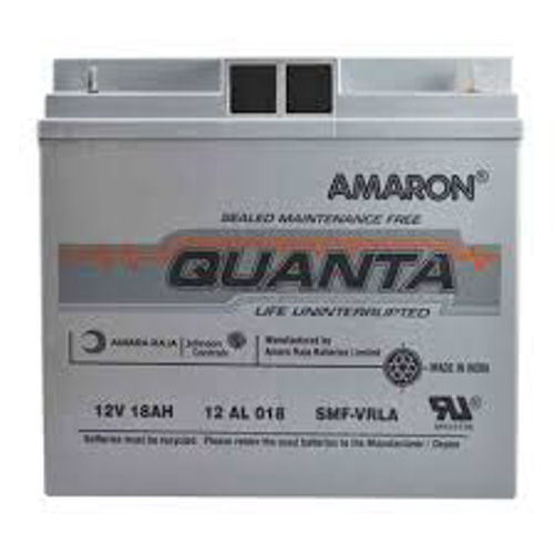 12v 18ah Amaron Quanta Smf Battery - Capacity: 5.52 Kg