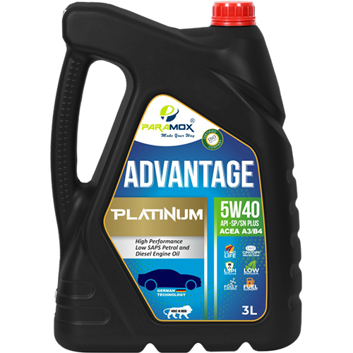 Advantage Platinum Fully Synthetic Engine Oil - Application: Automobile