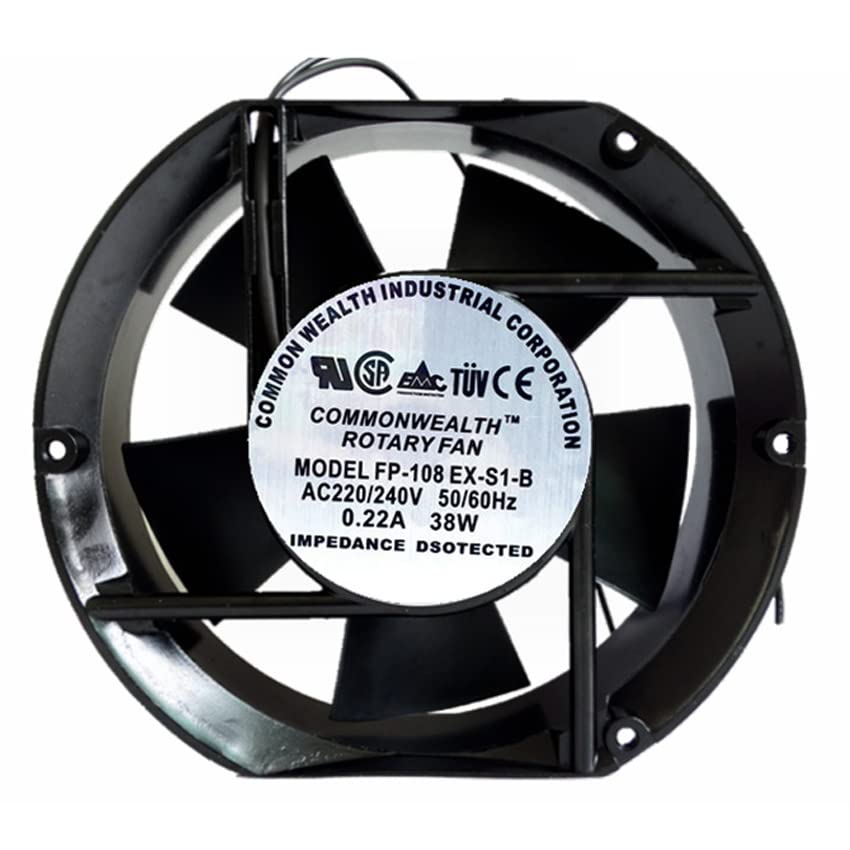 ROTARY FAN FP-108EX-S1-B 17251 172x150x51mm 220V 38W Cabinet Metal Heat-Resistant Cooling Fan