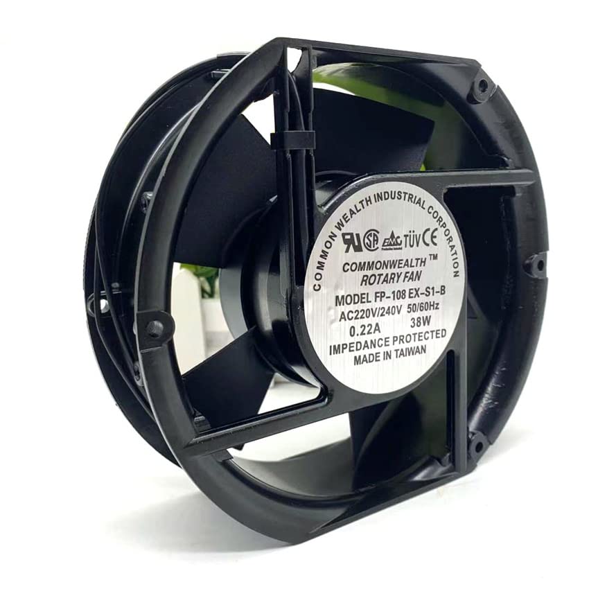 ROTARY FAN FP-108EX-S1-B 17251 172x150x51mm 220V 38W Cabinet Metal Heat-Resistant Cooling Fan
